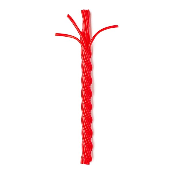 TWIZZLERS PULL ‘N’ PEEL CHERRY FLAVORED KING SIZE, LOW FAT CANDY PACKS, 4.2 OZ (15 COUNT)