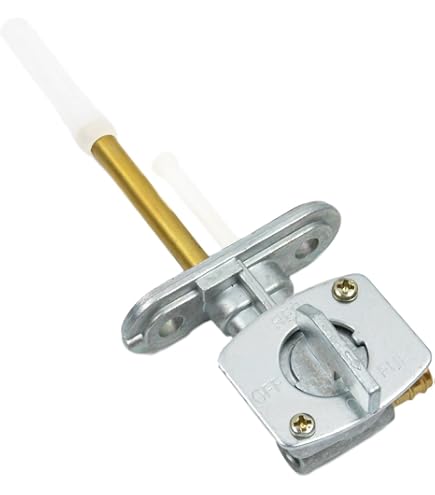 Kit 10 Rubinetti Carburante Moto Petcock Dritti In Linea 1/4 X 10 - Manrub Handdo