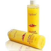 Tgideas Sulfur Soap Body Wash Shampoo - Deep Cleansing for Balancing Skin - Gentle Daily Care for Body and Scalp - 500ml for Men and Women