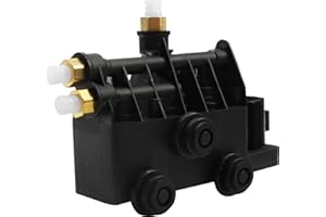 CHSUATUO Front Air Suspension EAS Valve Block RVH000095 Transfer Valve - Compatible with Land Rover LR3, LR4, Range Rover Sport Air Supply Distribution