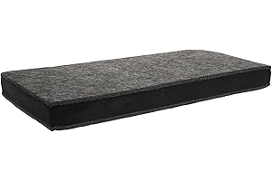 ERINGOGO Subwoofer Isolation Pads 20x50cm Acoustic Soundproofing Vibration Damping Mat Deep Grey for Home