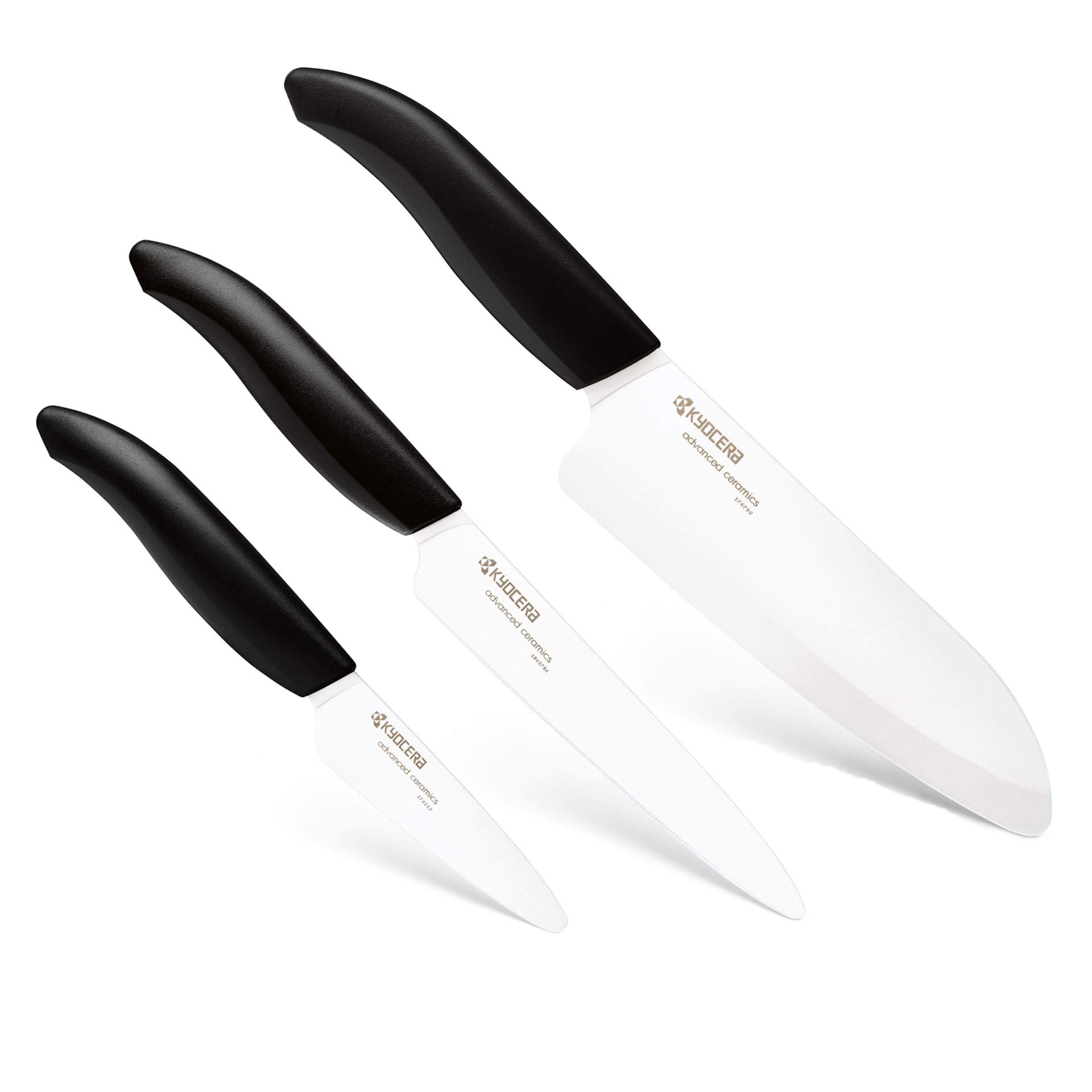 Kyocera Advanced Ceramics Revolution Series 3Piece Ceramic Knife Set