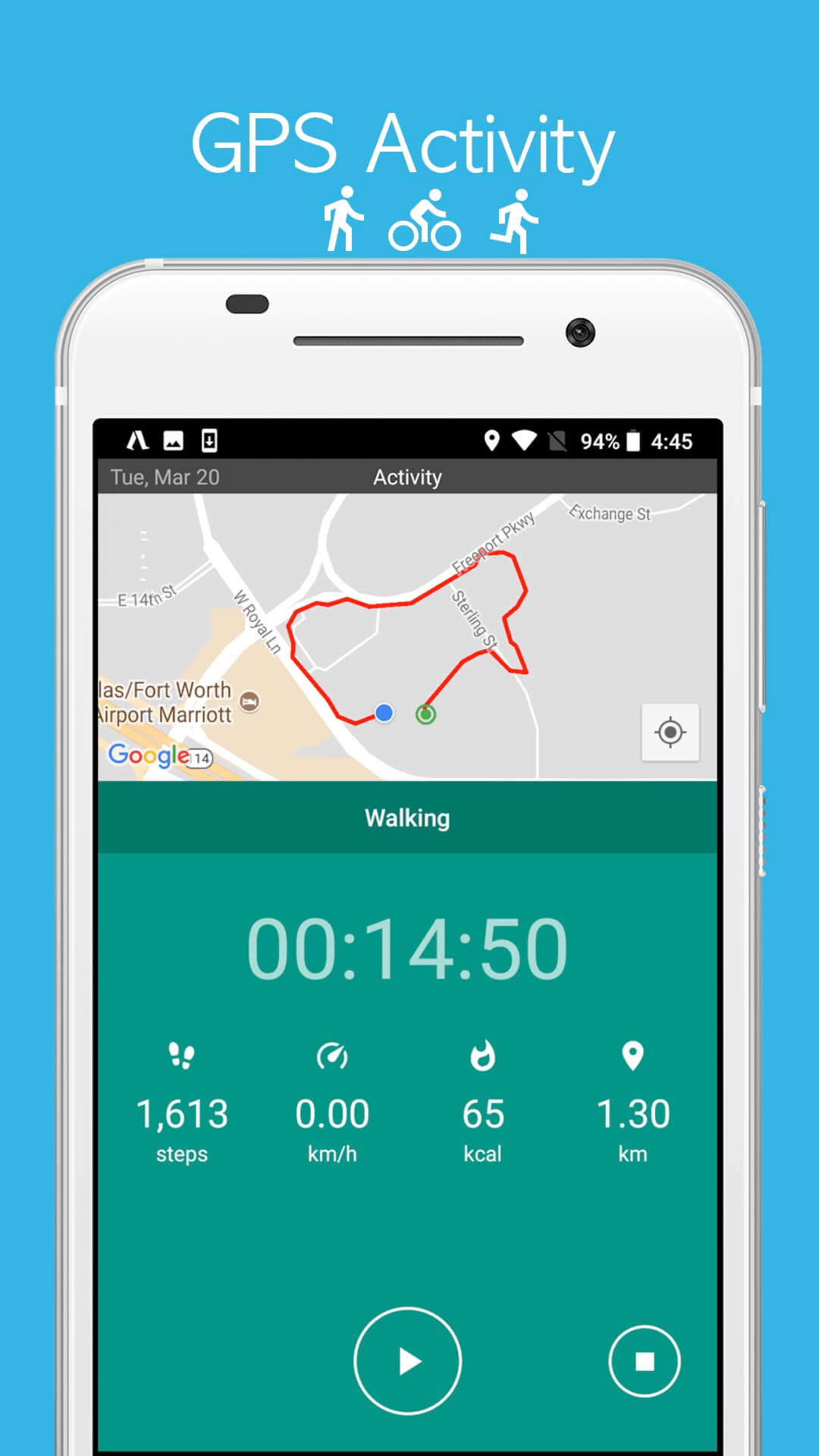 Accupedo-Pro Pedometer