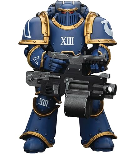 JoyToy Warhammer 40K Imperial Fists Figure - 1:18 Scale MkIII Despoiler Sargeant