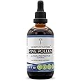 Secrets of the Tribe Pine Pollen Tincture Alcohol-Free Extract, Wildcrafted Pine Pollen (Scots Pine, Pinus sylvestris) Dried Pollen (4 FL OZ)