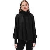 ANINE BING Women's Black Anne Top