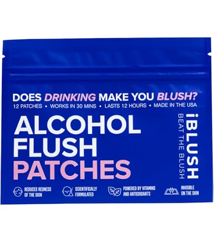 Flush Asian Glow Relief Alcohol Support Red Face Supplements Clinically formulated Fast Absorption : Health & Household