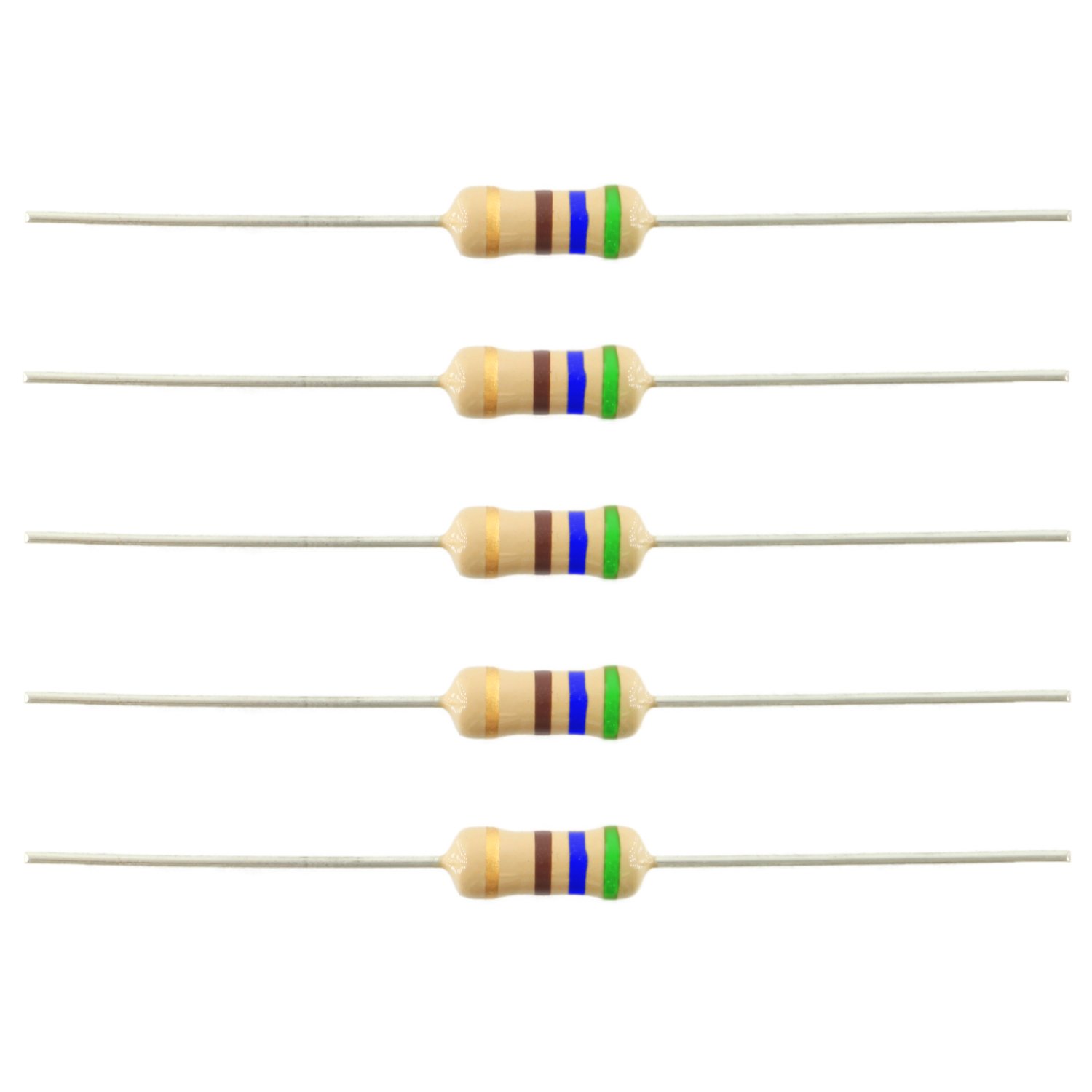 1 Watt Carbon Film Resistor, 560 Ohm - Pkg. of 5: Amazon.com ...