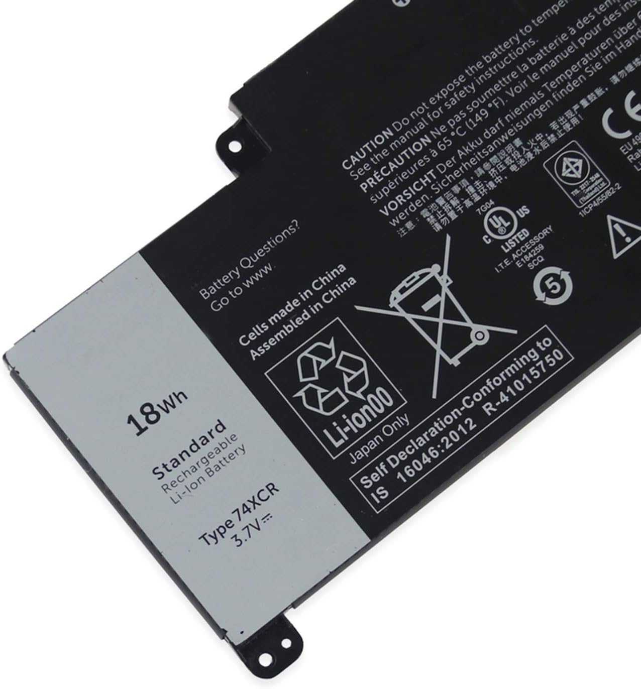 ASKC MB04XL Laptop Battery for HP Envy X360 15-AQ000 M6-AQ000 m6-aq103dx m6-aq105dx m6-aq005dx m6-aq003dx m6-aq103dx 15-aq173cl 15-aq273cl 15-aq165nr 15-aq267cl 15-aq293ms 15.4V 55.67Wh - Image 3