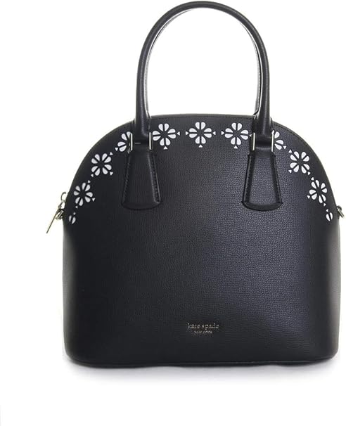 sylvia perforated large satchel