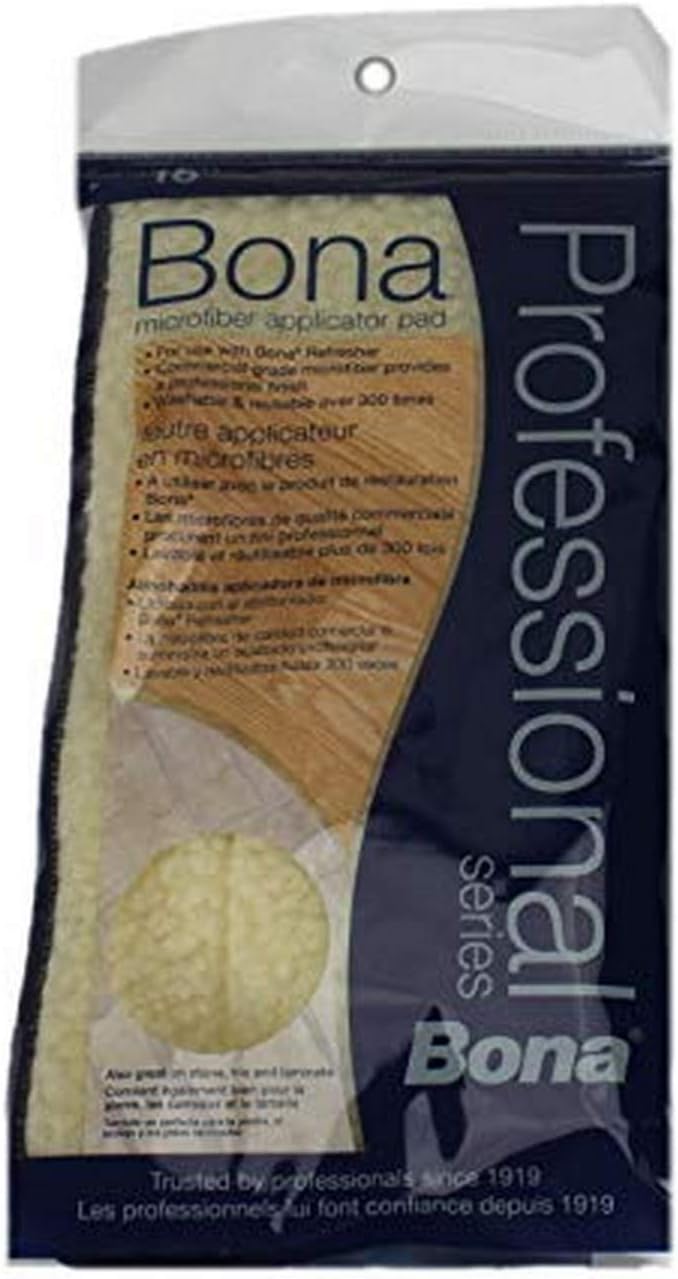 Bona AX0003445 Pad, Pro Applicator Microfiber 18" Tan: Home & Kitchen