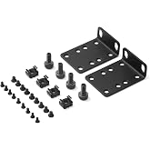 PhyinLan Rack Mount Kit 19 Inch Large Compatibility Rack Ears for 17.3" Wide Cisco, D-Link, Dell PowerConnect, HP V1910, Linksys, and NETGEAR Switches