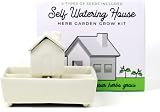 Gift Republic Self Watering House Herb Grow Kit Basil Rosemary Thyme Parsley view 2