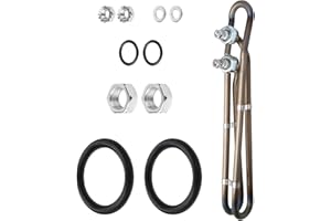Xzionh 5.5kw 240v Hot Tub Heater Element for Balboa Spa Heater Element, Replacement Flo-Thru Universal Hot Tub Heating Elemen