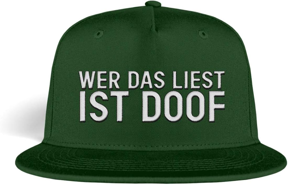 Wer Das Liest Ist Doof