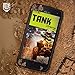 BLU T0010UU BLACK Tank Xtreme Pro -Water proof Smartphone, 4G LTE -Black
