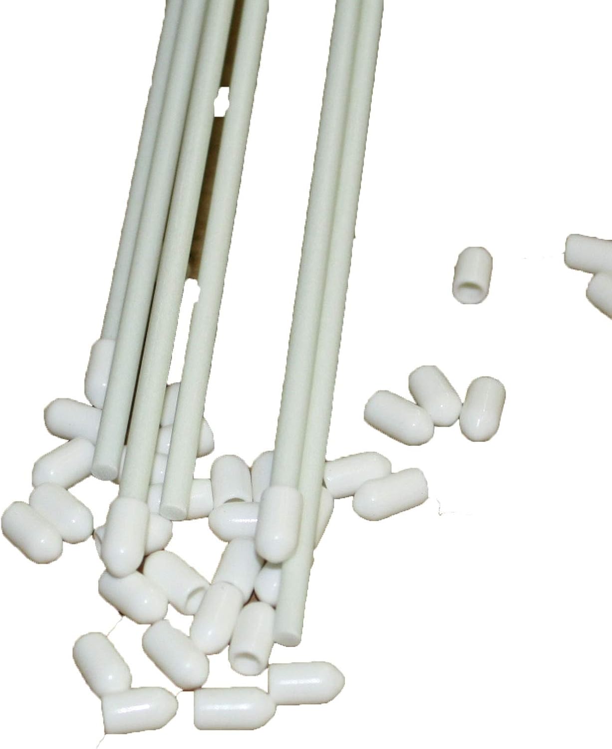 Roman Blind Rods 4mm with end caps 120cm long (20) Amazon.co.uk