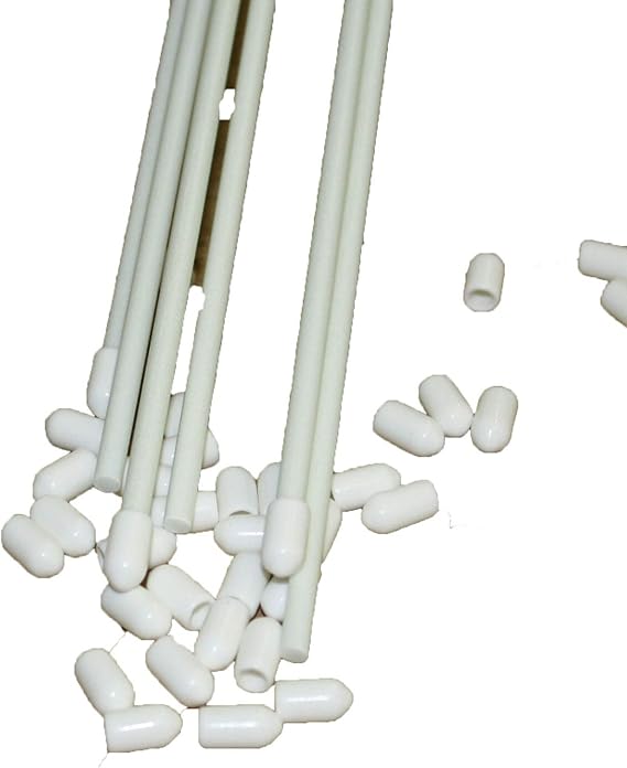 Roman Blind Rods 4mm with end caps 120cm long (20) Amazon.co.uk