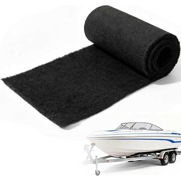 Speaker Box Carpet For Car 12ft X 45in Blue Polymat Felt Fabric - Heavy