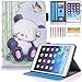 iPad 9.7 inch 2018/2017 Case, iPad Air Case, iPad Air2 Case, Dteck PU Leather Folio Smart Cover with Auto Wake/Sleep Feature Stand Case for iPad 9.7 Inch 2017 2018/iPad Air 2/iPad Air,Lovely Panda