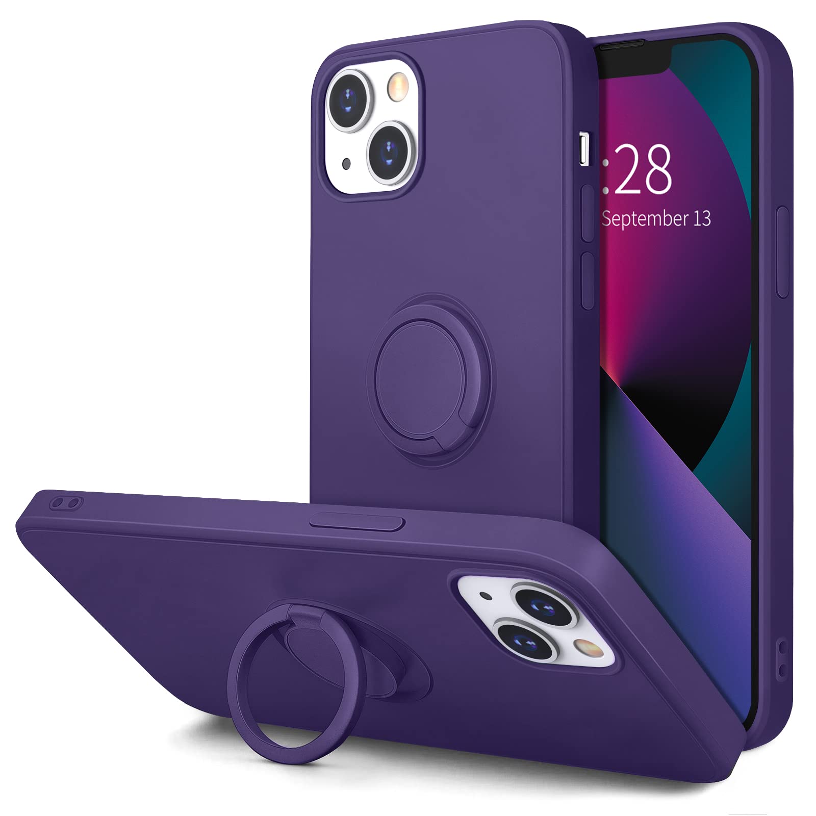 Hython for iPhone 13 Case with Ring Stand