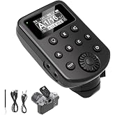 Wireless Flash Trigger for Canon for Sony for Nikon for Fuji Cameras | Compatible with Godox 2.4G Wireless X System &amp; Flashpoint R2 Radio Remote System, 32 Channels 5 Groups 650FT Working Range