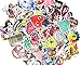 Evinis - (Pack of 200) Random Cool Music Film Vinyl Skateboard Guitar Travel Case Sticker Lot Pack Decals