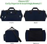 ZYZ ZZY Gym Duffle Bag 40L Duffle with Shoulder Strap Navy Blue view 5