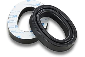 PROTEAR Silicone Gel Ear Pads for 3M WorkTunes/Peltor Sport/Range/Guard/Connect - Self-Adhesive & Cooling Replacement Ear Cushions, Noise Reducing Comfortable Earmuff Cups