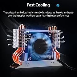 NewHail 12V M.2 2280 SSD Heatsink with 40mm PWM