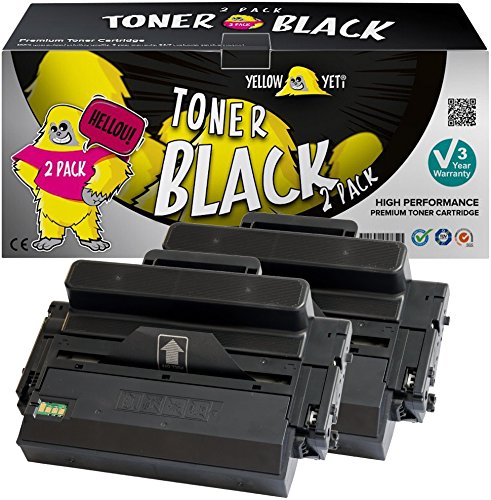 YELLOW YETI MLT-D203L (5,000 Pages) 2 Compatible Toner Cartridges for Samsung ProXpress SL-M3320 M3320ND SL-M3370 M3370FD M3370FW SL-M3820 M3820ND SL-M3870 M3870FW SL-M4020 SL-M4070 [3 Years service]