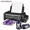 RetroDeco Tattoo Stencil Printer Ink for EcoTank Inkjet Printer - 4 oz ...