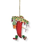 Cape Shore Chili Pepper Sombrero Holiday Christmas Tree Ornament