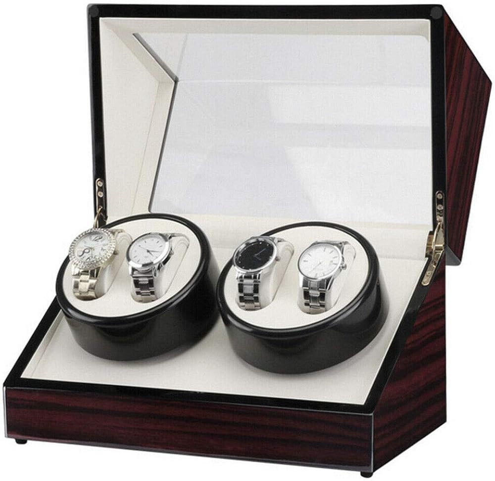 Carica Orologi Automatico MOZSLY - 12 Modalit&agrave;, Motore Silenzioso, Vetro Trasparente