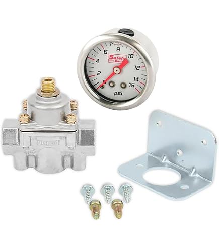 Holley EFI Pressure Gauge Oil-Filled - 0-100 PSI - 1/8 NPT Male