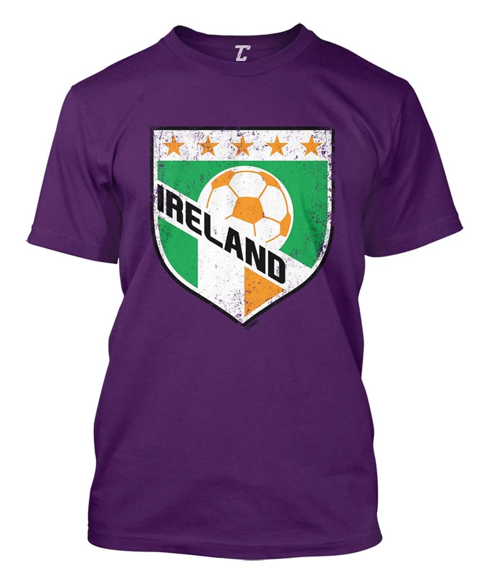 Ireland Crest Soccer Futbol Sports T Shirt 6388 Jznovelty