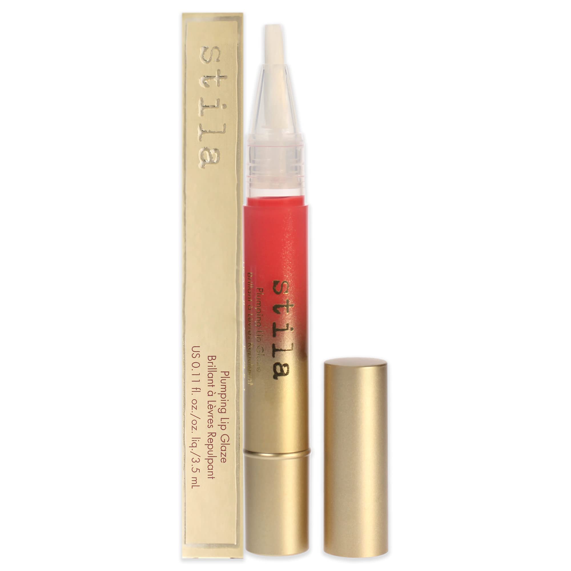 Stila Plumping Lip Glaze - Davina - Vitamin E & Antioxidants - Shiny Finish - 18g