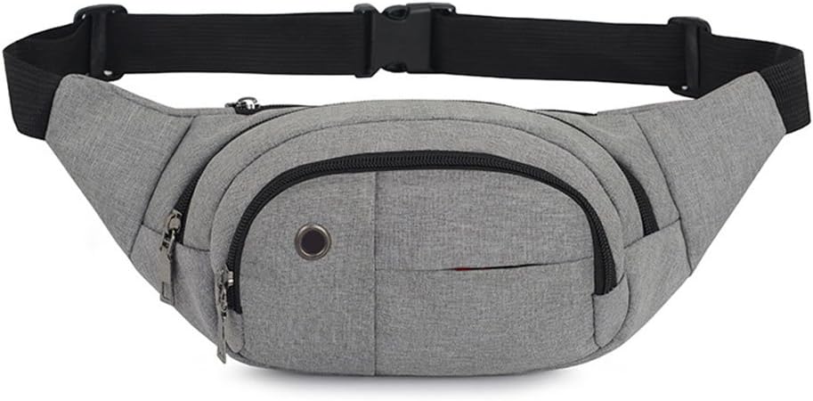 JuulyWaist Bag Running Belt High-capacity Fanny Pack Bumbag for Men/Women High Quaility Hip Pack with Earphone Jack