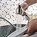 VAPSINT WellVAPSINT Brushed Nickel Mixer Pre Rinse Pull Down Sprayer Kitchen Faucet, Stainless Steel Kitchen Sink Faucet