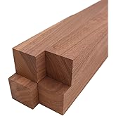 Black Walnut Lumber Turning Squares - 2" x 2" (4 Pcs) (2" x 2" x 18")