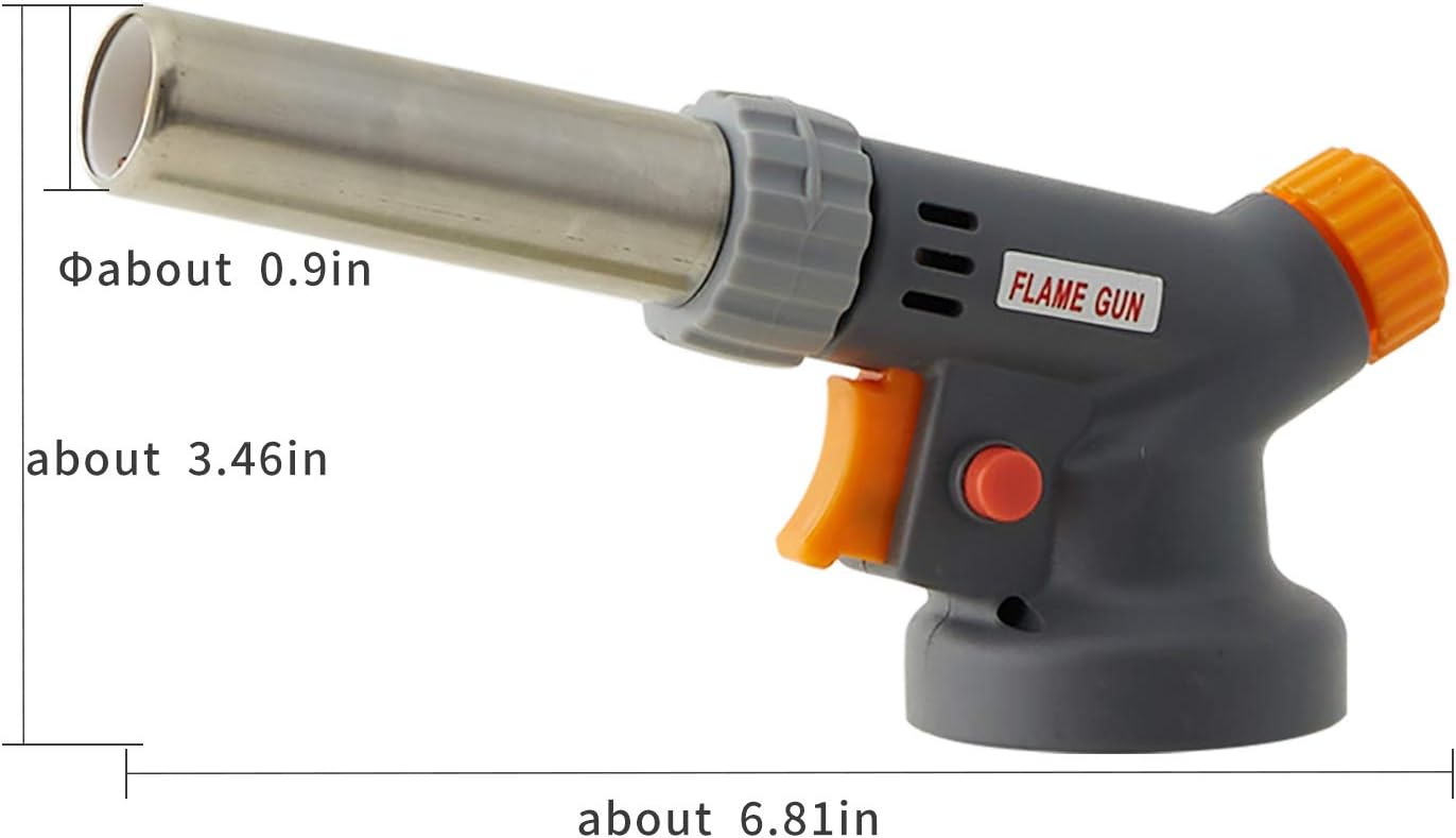 BBQ brulee Butane torch refillable kitchen torch cooking torch with