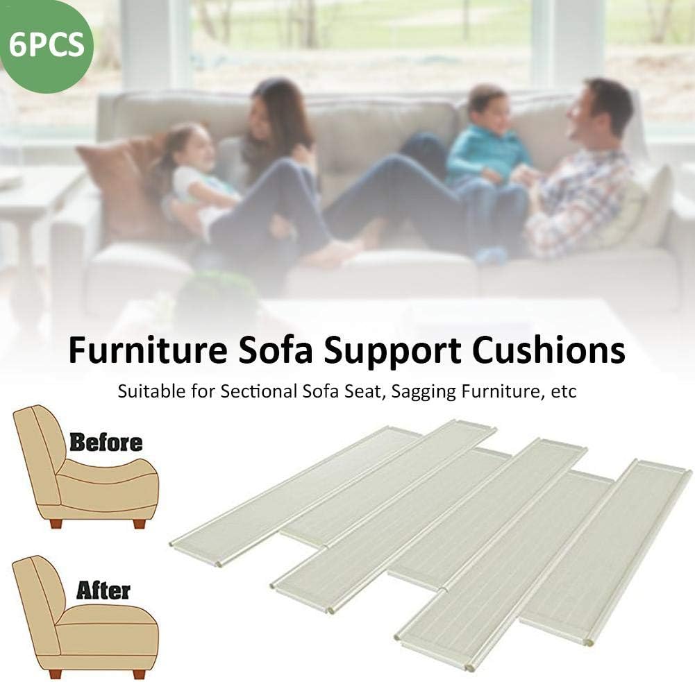 6 Cojines de Soporte para sofás para Muebles, de fijación rápida