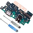 MMOBIEL Dock Connector Compatible with Samsung Galaxy A50 2019 - Charging Port - Headphone Port/Microphone Replacement - Type C - Incl. Screwdrivers