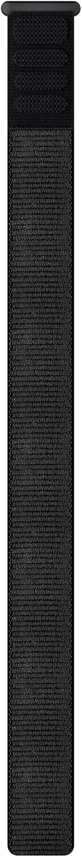 Garmin UltraFit Watch Straps 20mm Nylon Black for Fenix Epix Descent Instinct view 2