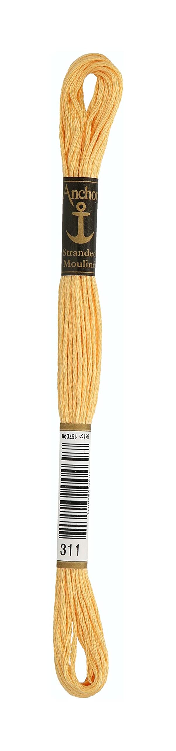 Anchor Six Strand Embroidery Floss 8.75 Yards-Tangerine Very Light 12 per box