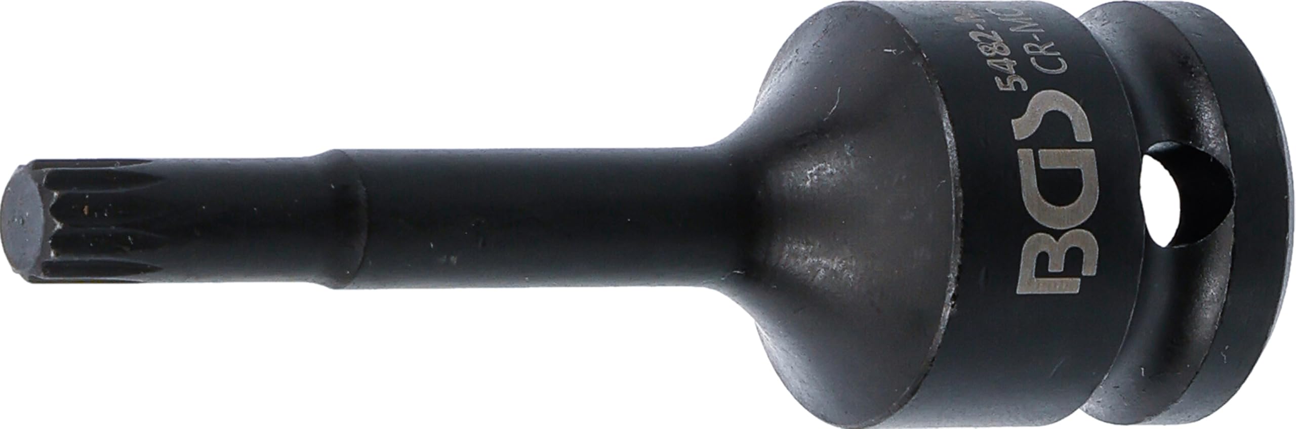 BGS 5482-M8 | Impact Bit Socket | length 75 mm | 12.5 mm (1/2") Drive | Spline (for XZN) M8