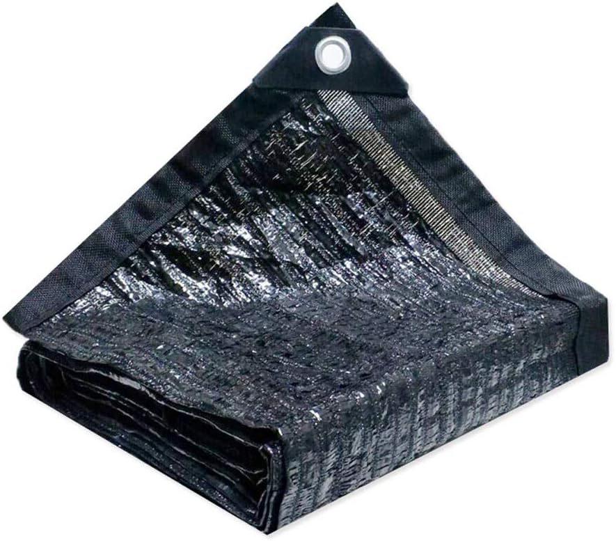 Heavy duty tarpaulin FJZ Outdoor Sunshade Net Sunscreen Encryption Thickening Shade Mesh Sunshade Home Car Terrace Sun Room Insulation Net Rain awn