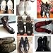 YJRVFINE Round Waxed Shoelaces Dress Boots Shoes Laces 2 Pair