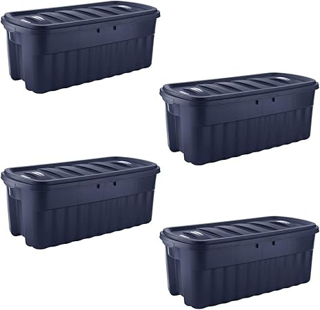 Amazon.com: Rubbermaid Roughneck caja de almacenamiento: Home & Kitchen