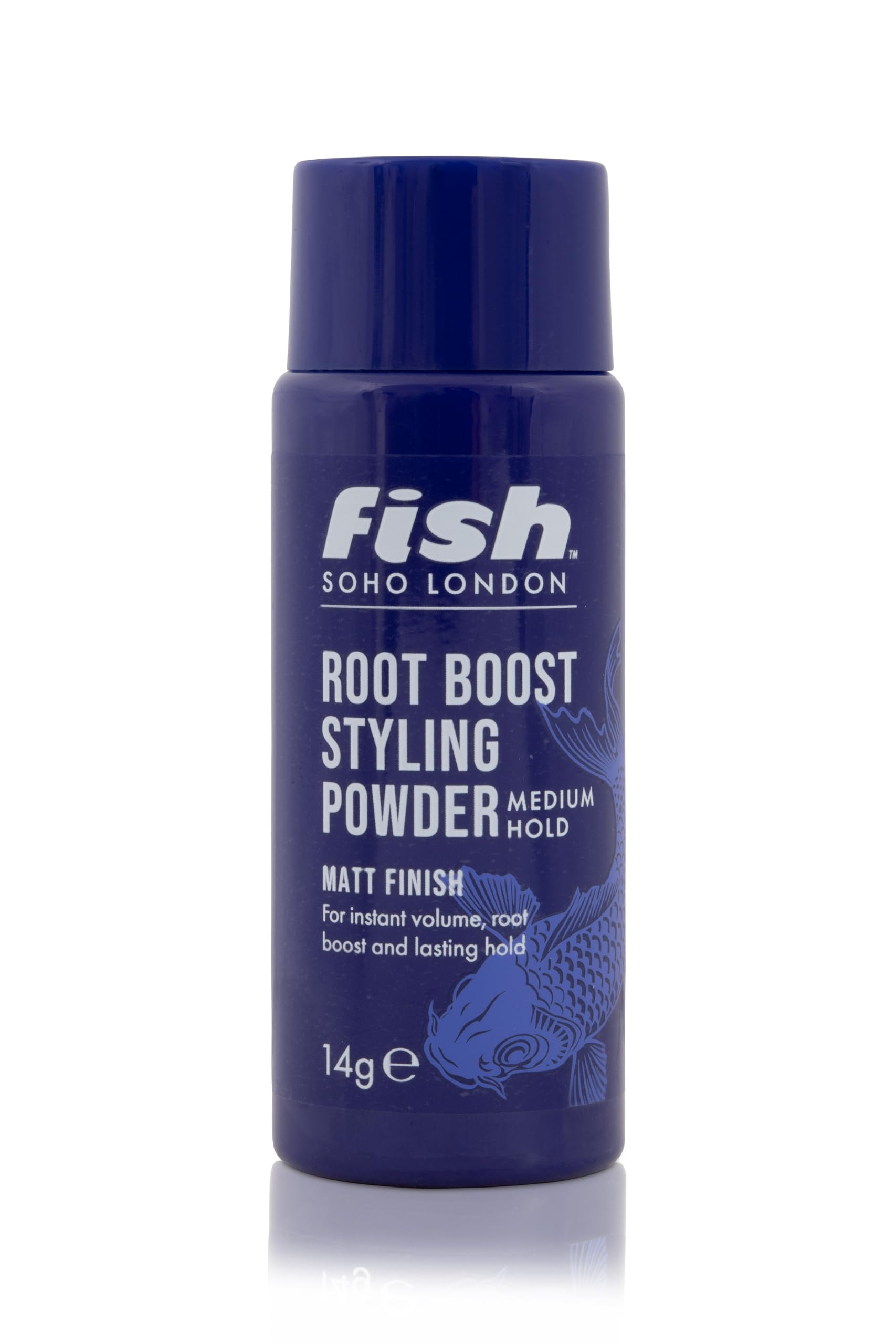 Fish Root Boosting Styling Hair Powder, Mens Hair Styling Product Suitable for Short & Medium Length Hair. Stylist & Barber Used, Medium Hold, Matt Finish โ image 1